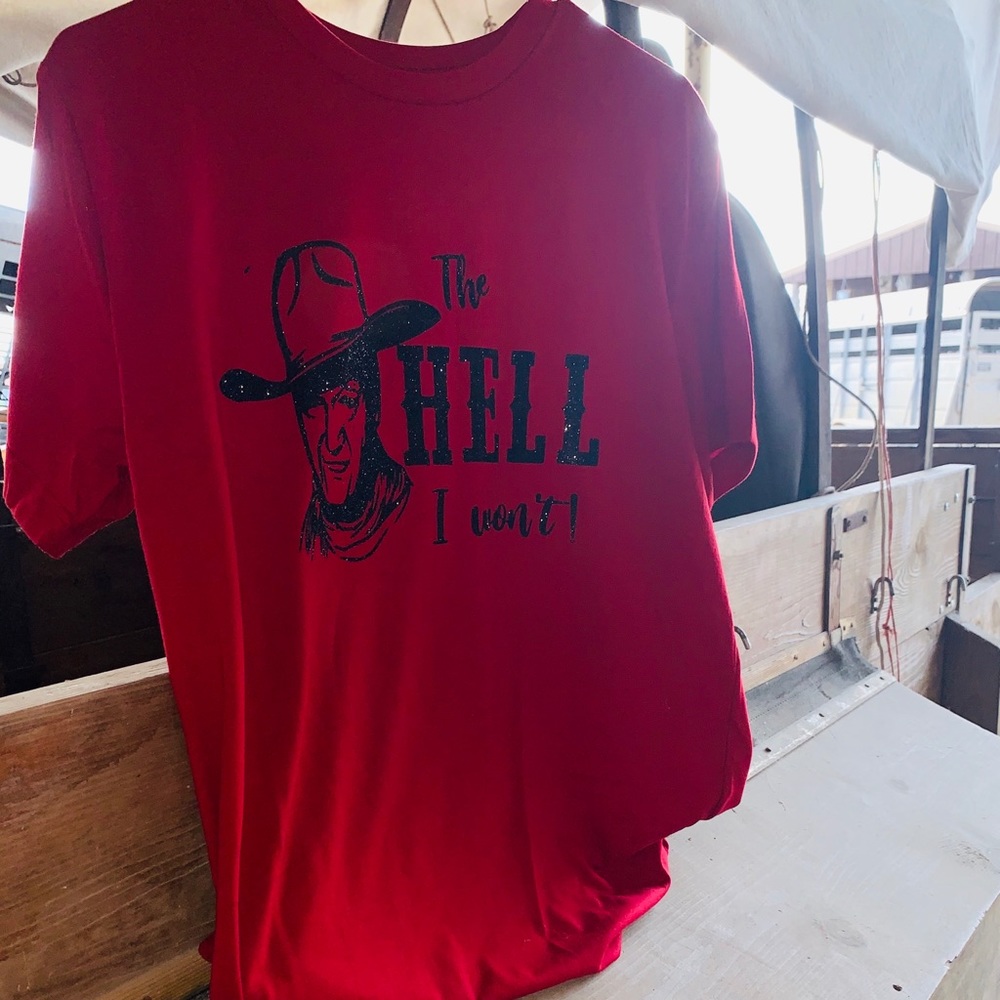 John Wayne inspired shirt handmade